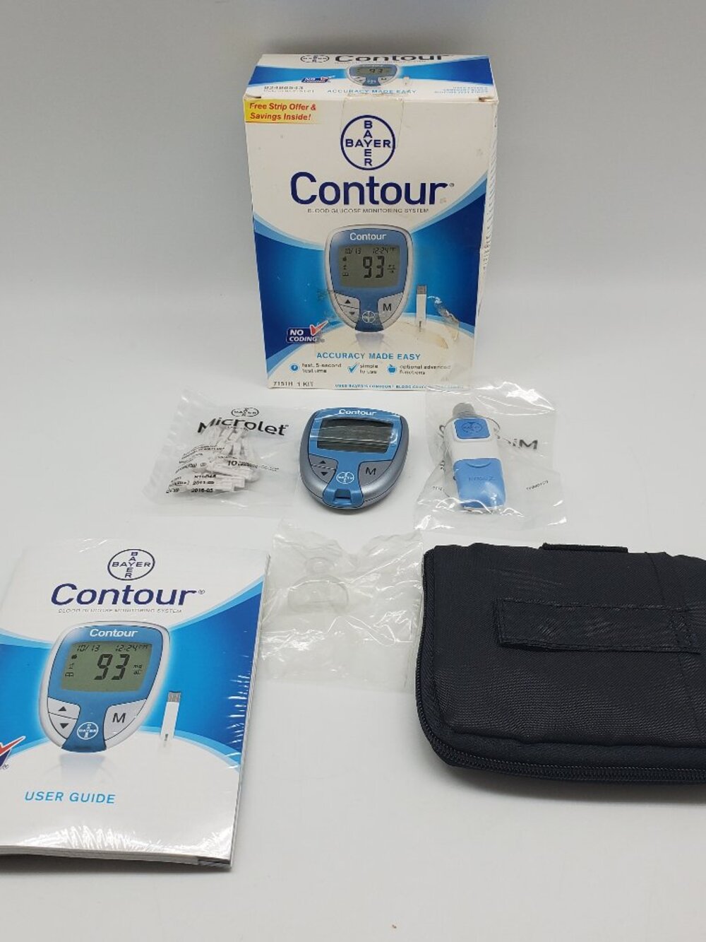CONTOUR® 7151H Glucose monitoring system IVD, home-use